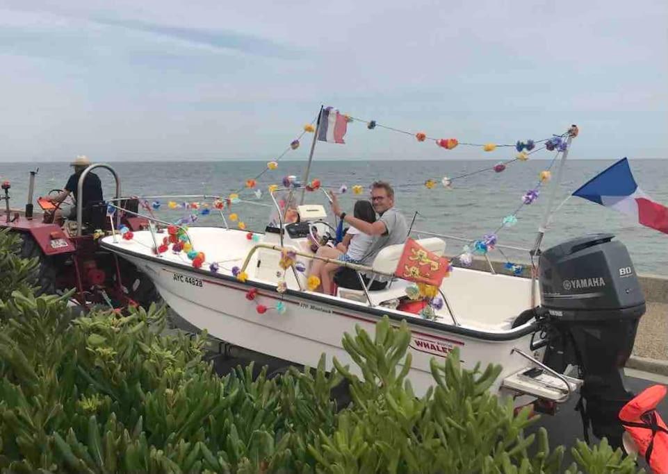 Vue Exceptionnelle En Front De Mer, 8 Personnes Ver-sur-Mer Exterior foto